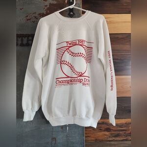 Vintage MN Twins 1987 World Champs Sweatshirt